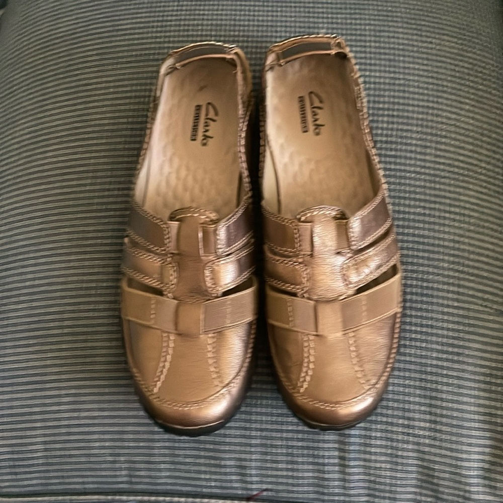Clarks Collection Slide Flats Sz 9M